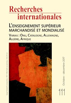 Recherches internationales numro 111