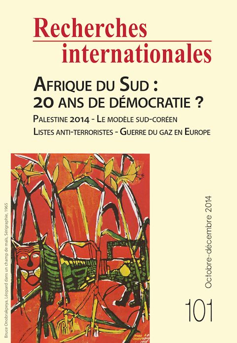 Recherches internationales - numéro 101