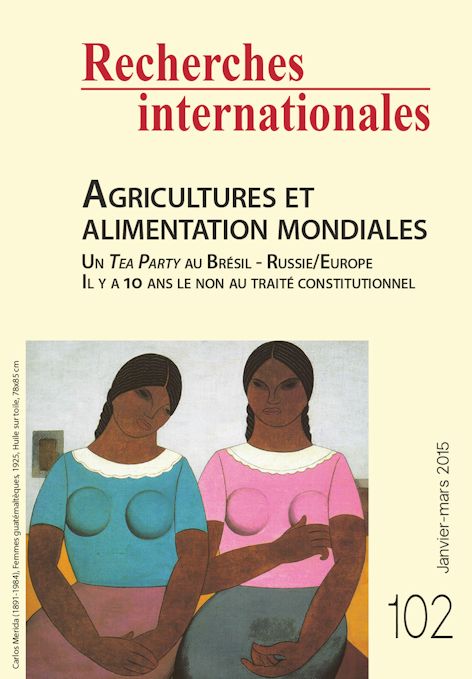 Recherches internationales - numéro 102