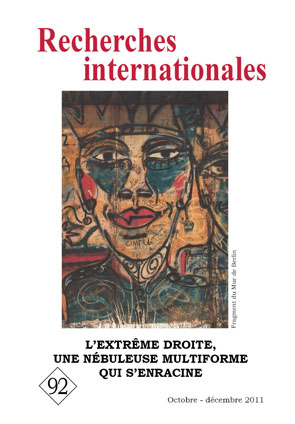 Recherches internationales 92