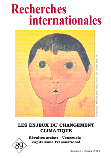 Recherches internationales 89