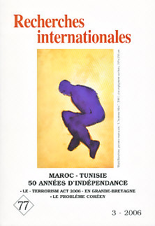 Recherches internationales numro 77