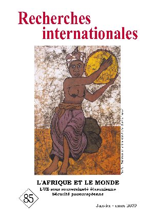 Revue Recherches internationales 85